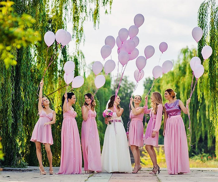 Dublin wedding bridesmaids